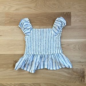 GAP Girls’ Smocked Blouse Top